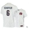Matt Scheffler Jersey Auburn Tigers Baseball NCAA College White Blue Alumni #6