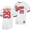 Max Wagner Jersey Clemson Tigers College Baseball White #29