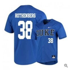 Michael Rothenberg Jersey Duke Blue Devils Baseball NCAA College Blue Elite Alumni #38