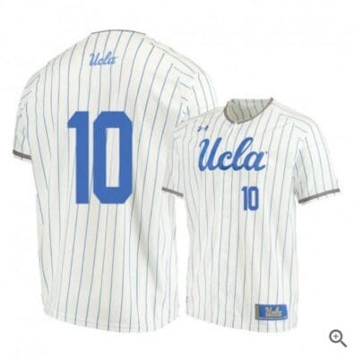 Mikey Perez Jersey UCLA Bruins Baseball NCAA College Beige Alumni #10