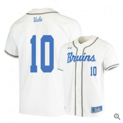Mikey Perez Jersey UCLA Bruins Baseball NCAA College White Alumni #10