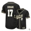 Nick Romano Jersey UCF Knights Baseball NCAA College Black Alumni #17