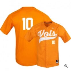 Pete Derkay Jersey Tennessee Volunteers Baseball NCAA College Elite Orange Alumni #10