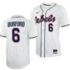 Reagan Burford Jersey Ole Miss Rebels College Baseball White #6