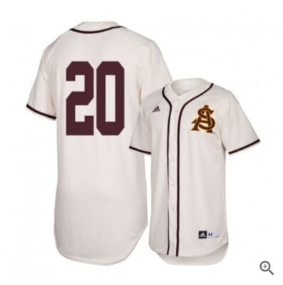 Spencer Torkelson Jersey Arizona State Sun Devils Baseball NCAA College Alumni White #20