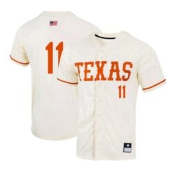 Tanner Witt Jersey Texas Longhorns Baseball NCAA College Natural Alumni #11
