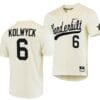 Tate Kolwyck Jersey Vanderbilt Commodores College Baseball Replica Cream #6