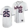 Tim Elko Jersey Ole Miss Rebels College Baseball White #25
