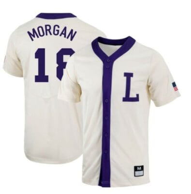 Tre Morgan Jersey LSU Tigers Baseball NCAA College White Alumni #18