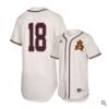 Trevor Hauver Jersey Arizona State Sun Devils Baseball NCAA College Alumni White #18