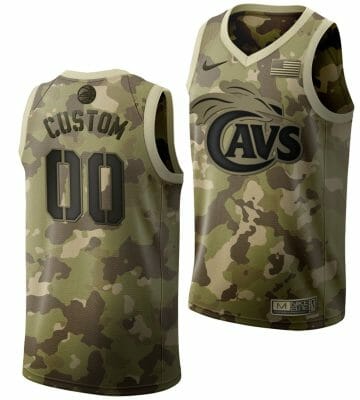 Custom Virginia Cavaliers Jersey Name and Number College Basketball Desert Camo