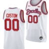 Custom Bradley Braves Jersey Name and Number College Basketball White