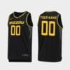 Custom Missouri Tigers Jersey Name and Number College Basketball Black