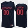 Custom Dayton Flyers Jersey Name and Number College Basketball Navy