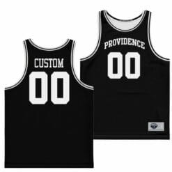 Custom Providence Friars Jersey Name and Number College Basketball Black