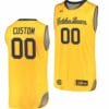 Custom Cal Bears Jersey Name and Number College Basketball Gold