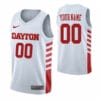 Custom Dayton Flyers Jersey College Basketball Name and Number Elite White
