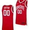 Custom Ohio State Buckeyes Jersey Name and Number College Basketball Scarlet