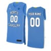 Custom North Carolina Tar Heels Jersey College Basketball Name and Number Elite Blue