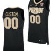Custom Purdue Boilermakers Jersey Name And Number College Basketball Alumni Black