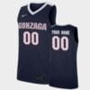 Custom Gonzaga Bulldogs Jersey Name and Number College Basketball Navy White