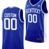 Custom Kentucky Wildcats Jersey Name and Number College Basketball 2022-23 Royal Throwback