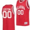 Custom Oklahoma Sooners Jersey Name and Number College Basketball Classic Retro Crimson