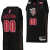 Custom Rutgers Scarlet Knights Jersey Name and Number College Basketball Swingman Black