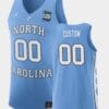 Custom North Carolina Tar Heels Jersey Name and Number College Basketball Final Four Light Blue