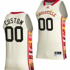 Custom Louisville Cardinals Jersey Name and Number College Basketball BHE Honoring White