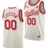 Custom Cincinnati Bearcats Jersey Name and Number College Basketball Throwback White