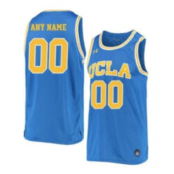 Custom UCLA Bruins Jersey Name and Number College Basketball Elite Blue Retro