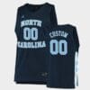Custom North Carolina Tar Heels Jersey Name and Number College Basketball Navy