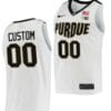 Custom Purdue Boilermakers Jersey Name And Number College Basketball Replica White