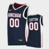 Custom Gonzaga Bulldogs Jersey Name and Number College Basketball Navy