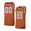 Custom Texas Longhorns Jersey Name and Number College Basketball Elite Orange
