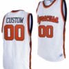 Custom Syracuse Orange Jersey Name and Number College Basketball Alumni Retro White