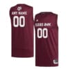Custom Texas A and M Aggies Jersey Name and Number College Basketball Red