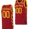 Custom Iowa State Jersey Name and Number College Basketball Cardinal