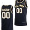 Custom Villanova Wildcat Jersey Name and Number College Basketball Navy 70s Retro