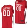 Custom Stanford Cardinal Jersey Name and Number College Basketball We Are BG Red