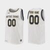 Custom Notre Dame Fighting Irish Jersey Name and Number Tar Heels College Basketball White