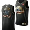 Custom Virginia Cavaliers Jersey Name and Number College Basketball Stars and Stripes Golden Limited Edition Black