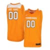 Custom Tennessee Volunteers Jersey College Basketball Name and Number Elite Orange White