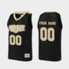 Custom Purdue Boilermakers Jersey Name and Number College Basketball Black