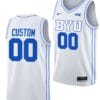 Custom BYU Cougars Jersey Name and Number College Basketball White