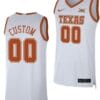 Custom Texas Longhorns Jersey Name And Number College Basketball White Limited