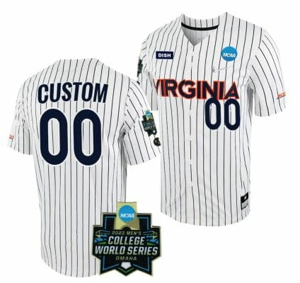 Custom Virginia Cavaliers Baseball Jersey