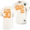 Cal Stark Jersey Tennessee Volunteers #30 Natural 2023 NCAA Baseball College World Series