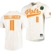 Chase Dollander Jersey Tennessee Volunteers #11 Natural 2023 NCAA Baseball College World Series